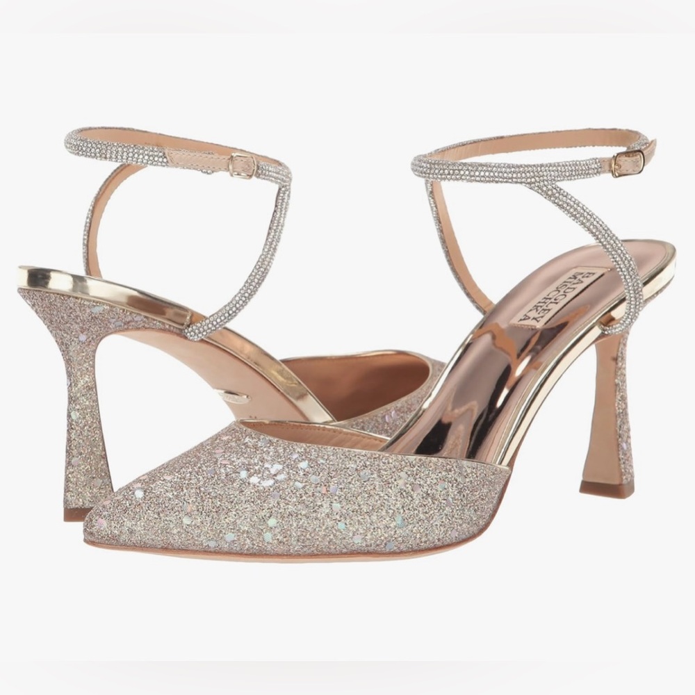Badgley Mischka Women's Kamilah Pointed Toe Stiletto Pump